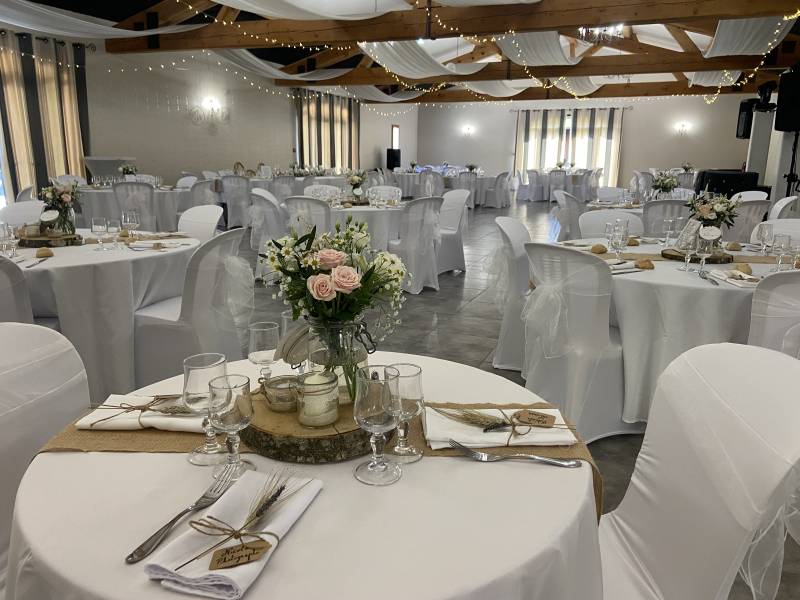 salle de réception mariage avec 250 invités dans les bouches du Rhône